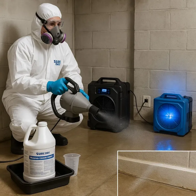 Sanitization and Odor Removal process in Pocomoke City, MD