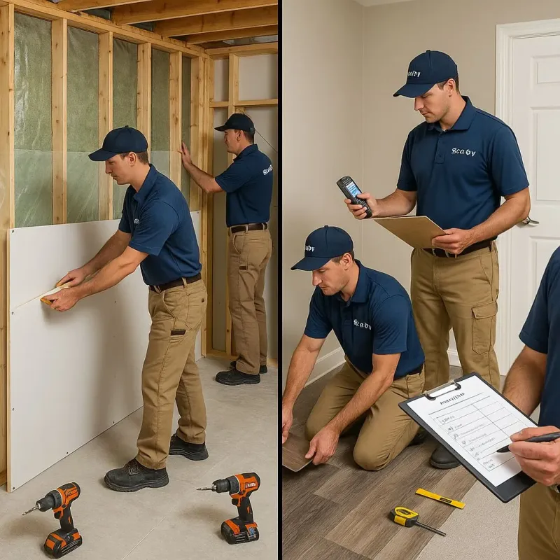 Repairs and Reconstruction process in Pocomoke City, MD